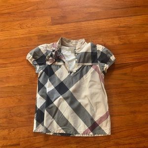 Girls Burberry top!